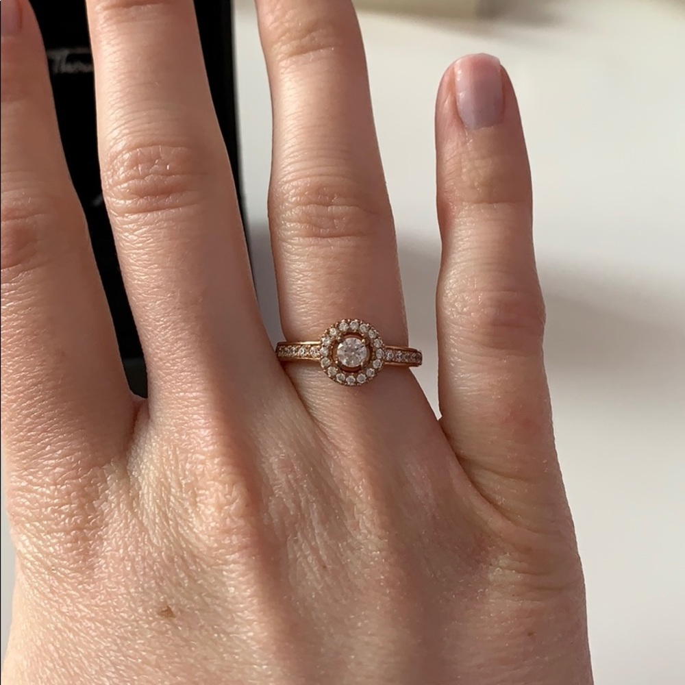 Thomas Sabo Rose Gold Ring - Picture 2 of 3